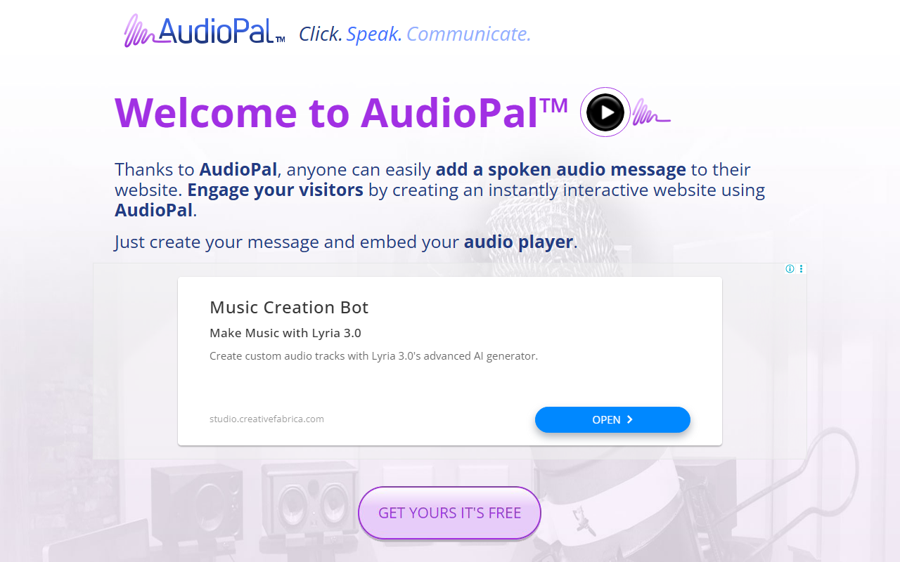 AudioPal screenshot