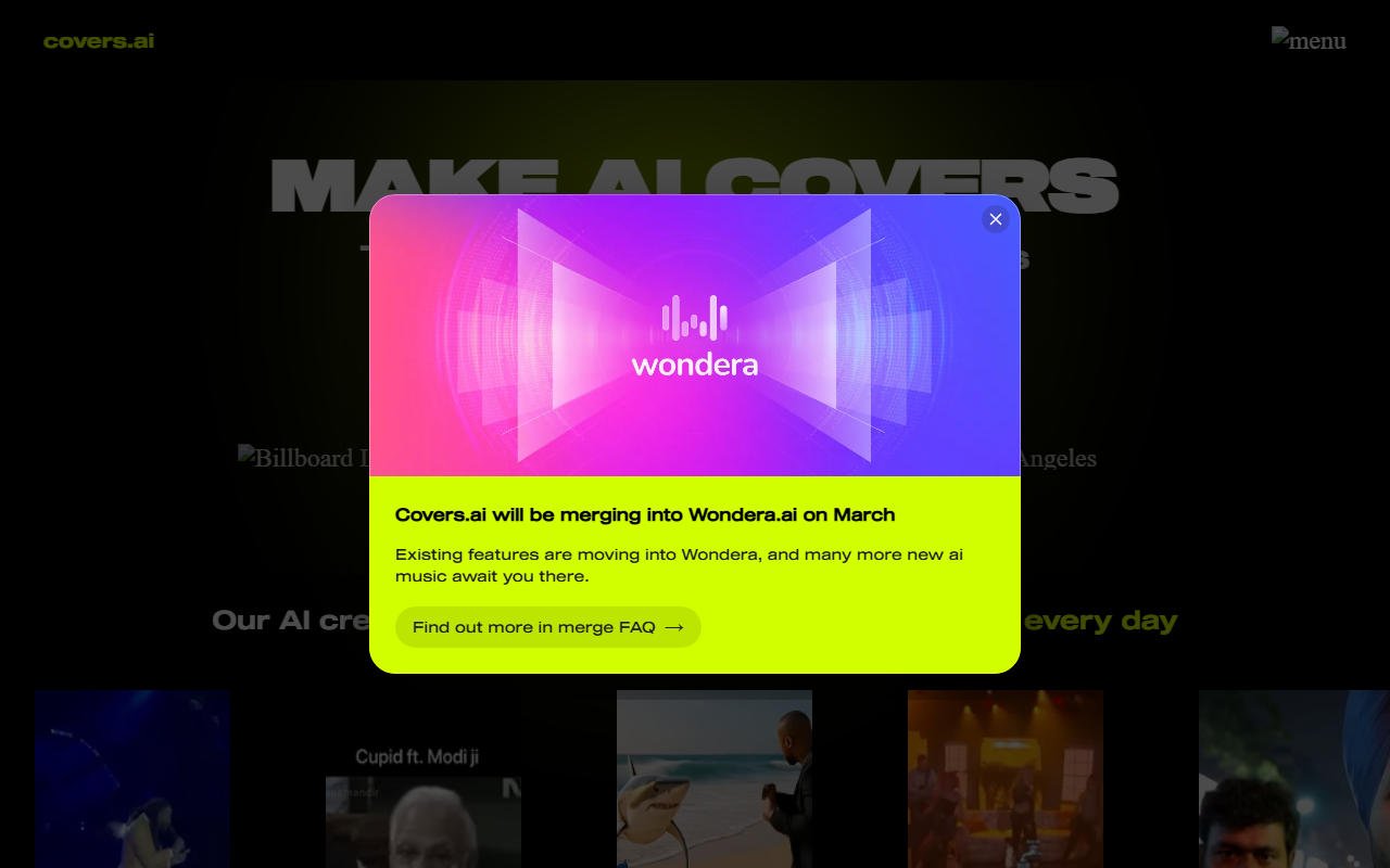 Covers.ai screenshot