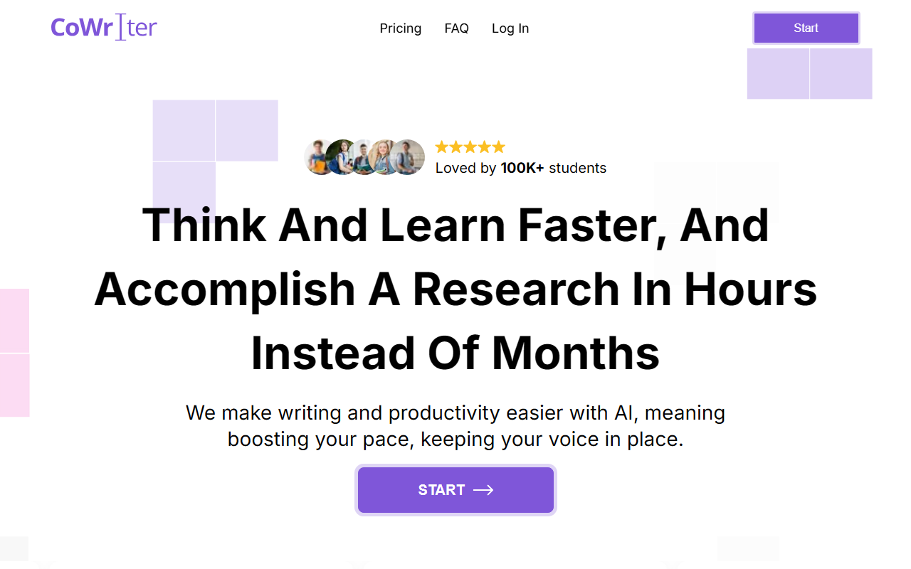 CoWriter AI screenshot