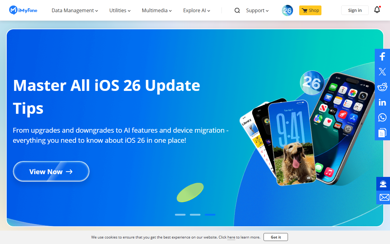 iMyFone screenshot
