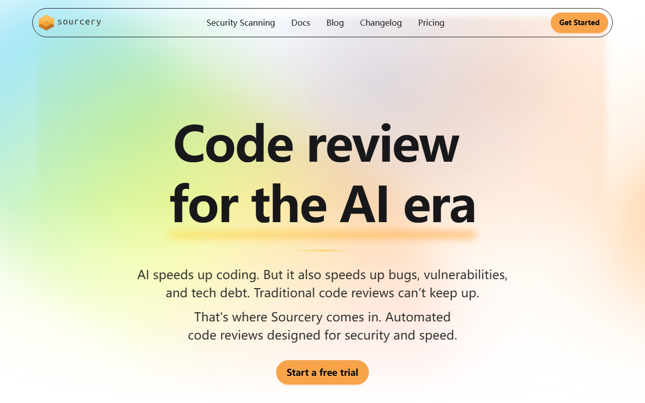 Sourcery screenshot