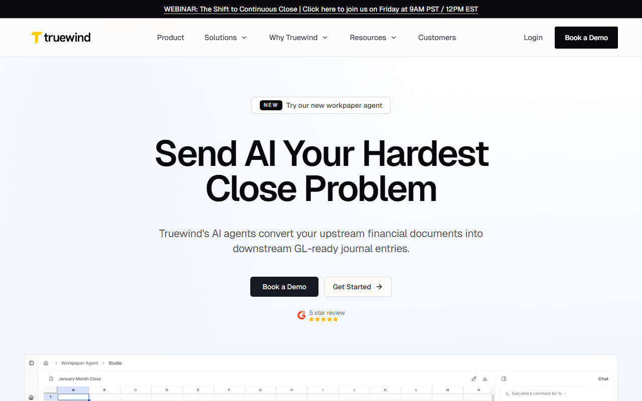 Truewind screenshot